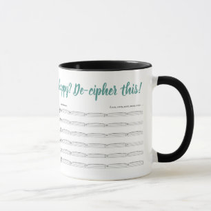 Mok voor organisatoren die ciphers haten