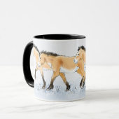 Mok voor paarden van de Przewalski (Voorkant links)