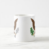 Mok voor patriottische Eagle Coffee (Center)