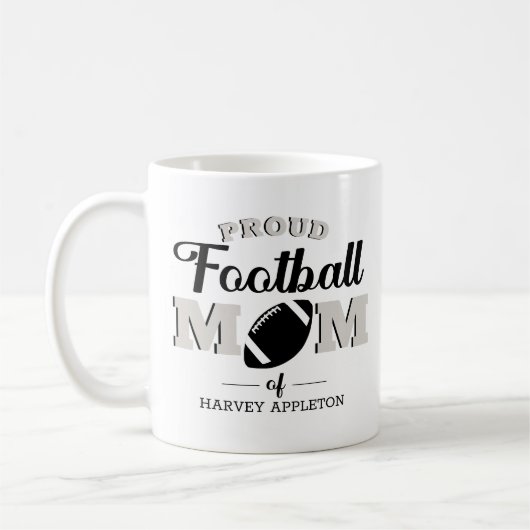 Mok voor persoonlijke Football van mam-koffie (Links)