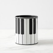 Mok voor Piano-toetsenbordmuziek (Midden)