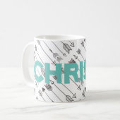 mok voor pijlkoffie (Voorkant links)