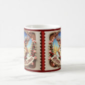 Mok voor prettige kerstrendieren (Center)