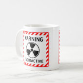 Mok voor RADIOACTIEF gebarentaal gebarentaal zeer  (Voorkant links)