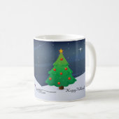 Mok voor rendieren met kerstverlichting (Voorkant rechts)