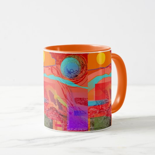 Mok voor Ringer Space Explorer (Voorkant rechts)