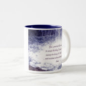 Mok voor riolering in de rivierwaterval (Voorkant rechts)