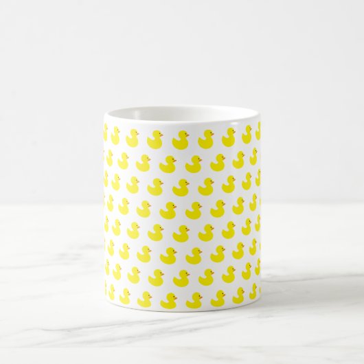 Mok voor Rubber Ducky Pattern Coffee (Center)