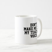 Mok voor schoolcadeau | Funny Quote Slogan Mok | S (Voorkant rechts)