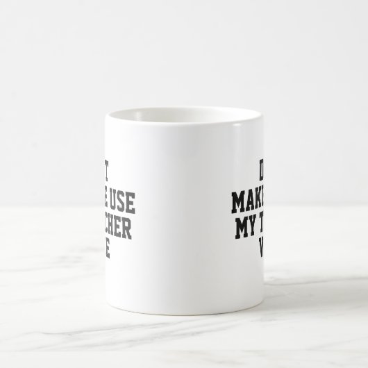 Mok voor schoolcadeau | Funny Quote Slogan Mok | S (Center)