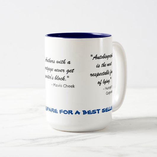 Mok voor schrijvers (3) (Voorkant rechts)