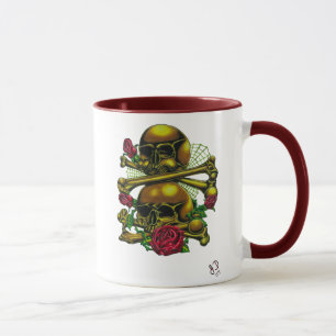 Mok voor Skulls, Webs en Rozen