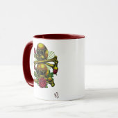 Mok voor Skulls, Webs en Rozen (Voorkant links)