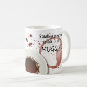 Mok voor snoepgoed, Mok met cadeau (Voorkant rechts)