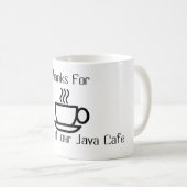 Mok voor stoomkoffie (Voorkant rechts)