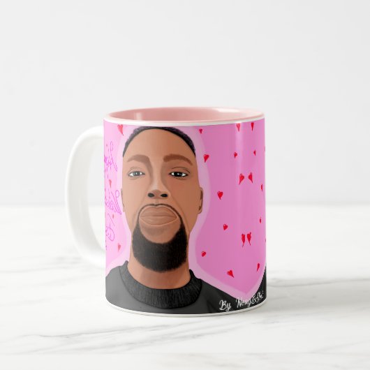 Mok voor Valentijnsdag (Voorkant links)