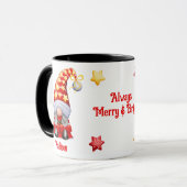 Mok voor vrolijk kerstcadeau (Voorkant links)