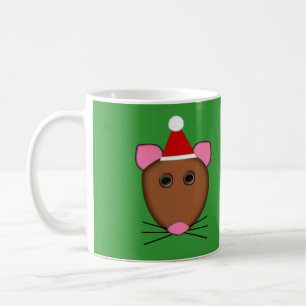 Mok voor vrolijke kerstmuis