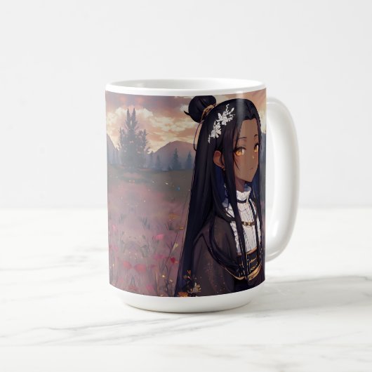 mok voor vrouwelijke koffie (Voorkant rechts)