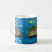 Mok voor warme chocolade uit de Childrens oceaan (Voorkant links)