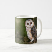 Mok voor westerne Barn Owl - Modern (Voorkant rechts)