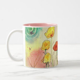 Mok voor Whimsical Dandelion Coffee