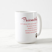 Mok vriendschap (Voorkant rechts)