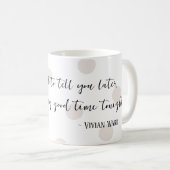 Mok -  vrouw citaat (Voorkant rechts)