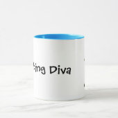 Mok vrouw of Lady Plumber (pas het aan) (Midden)