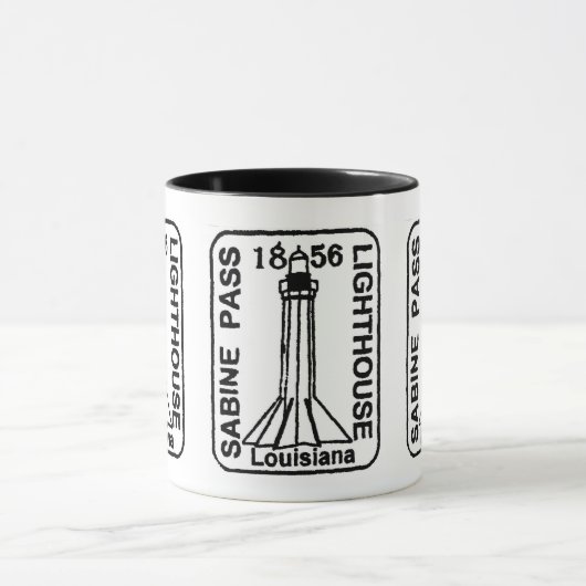 Mok vuurtoren gestampt (Midden)