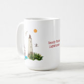 Mok vuurtoren van Sandy Hook (Voorkant links)