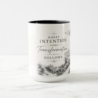 Mok Waar Intentie Gaat Volgt Transformatie