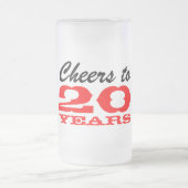 Mok waardering werknemers | 20e verjaardag (Center)