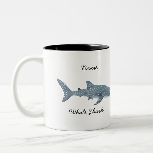 Mok walvishaai walvis zeekoffie (Links)
