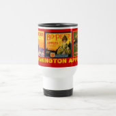 MOK~ WASHINGTON APPELT DRIE KRATE ETIKETTEN TOE! REISBEKER (Center)