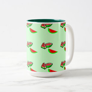 Mok watermeloenen koffie