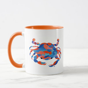 Mok Waterverf Crab Multicolor