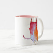 Mok waterverf Kat | Pierre (Voorkant rechts)