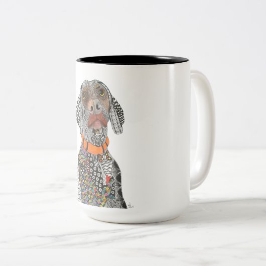 Mok Weimaraner (Voorkant rechts)