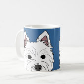 Mok Westie Face (Voorkant links)