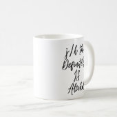 Mok WFH-alcoholkoffie ZIE BEIDE ZIJDEN (Voorkant rechts)