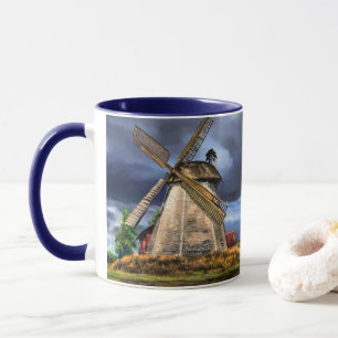 Mok Windmolenlandschap Nederland