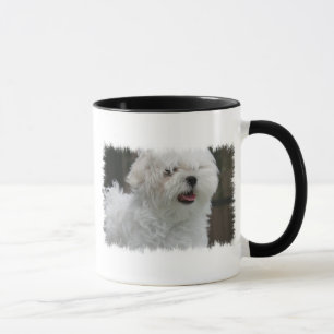 Mok witte Maltese puppy Coffee
