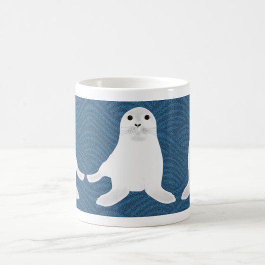 Mok witte zegels (Center)