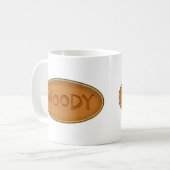 MOK WOODY-tweetonige KOFFIE (Voorkant links)