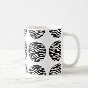 Mok Zebra Print Polka Dots