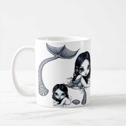 mok "Zeemeermin moeder en kind" (Links)