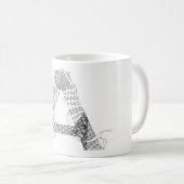 Mok - Zenletter "A" (Voorkant rechts)