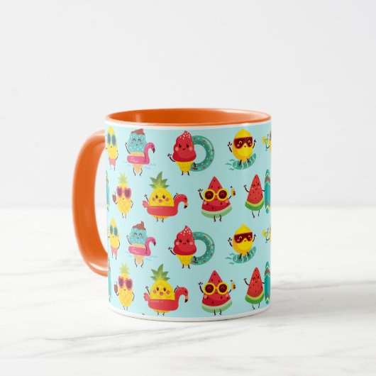 Mok zomer (Voorkant links)