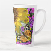 Mok zonnebloem Butterfly latte (Rechts)